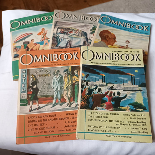 Vintage zeitschrift omnibook - zeitschrift,