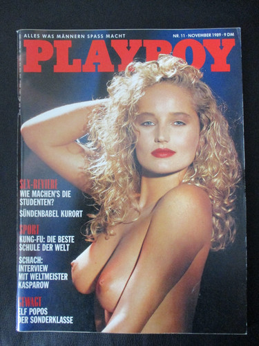 Zeitschrift 1989 11 - /, playboy