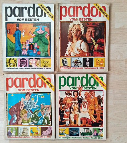 Pardon satirezeitschrift - pardon,