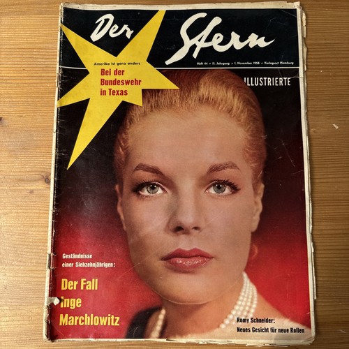 Zeitschrift stern 1958 heft - 1958,