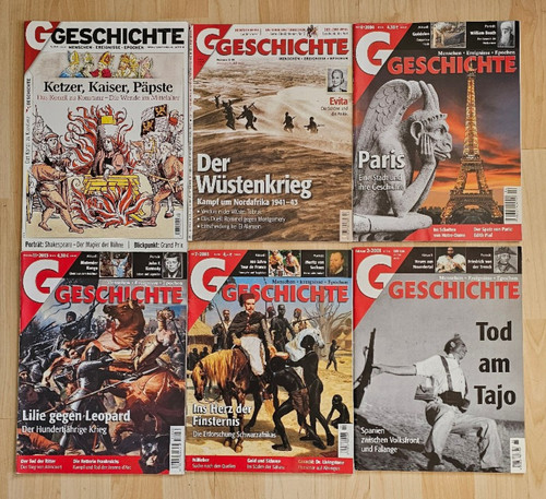 Geschichte zeitschrift - 6x, g