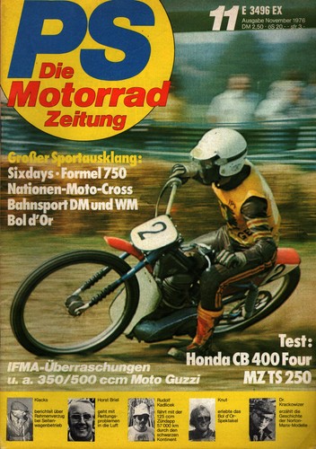 Zeitschrift motorrad 11 - ps,