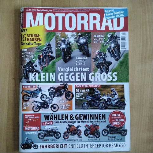 Motorrad zeitschrift ausgabe - motorrad,