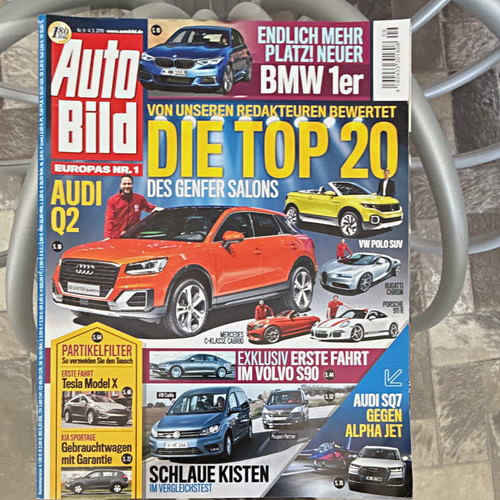 Auto bild zeitschrift ausgabe - bild,