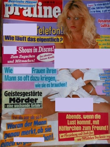 Vintage praline zeitschrift - vintage,