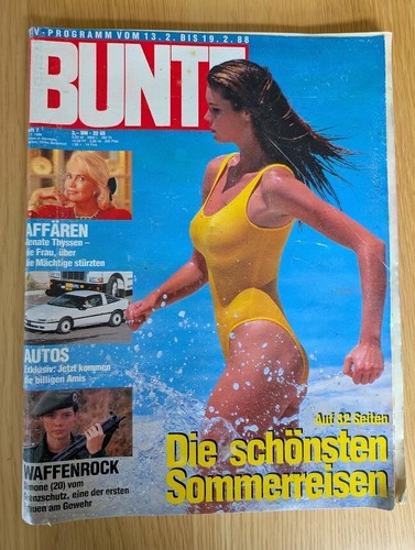 Zeitschrift bunte - bunte, nr