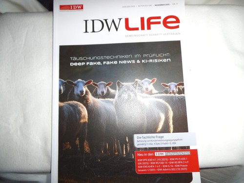 Zeitschrift idw life 11 - idw, life.