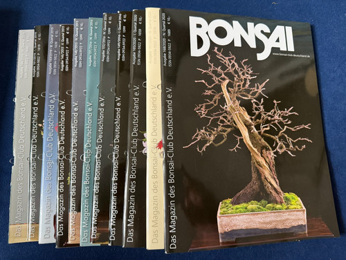 Bonsai club hefte - bonsai-club-hefte, versch