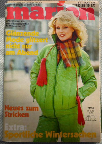 Marion modezeitschrift 1977 - marion, 11/1977
