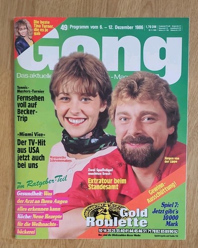 Gong zeitschrift 49 - tv,
