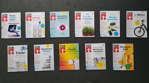 Zeitschrift test jahrgang - zeitschrift,