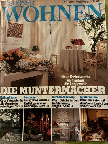 Zeitschrift schöner wohnen - zeitschrift,