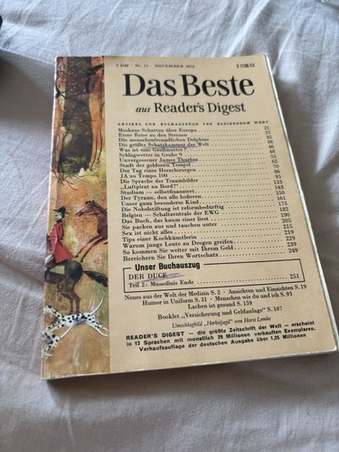 Das beste aus - das, reader’s