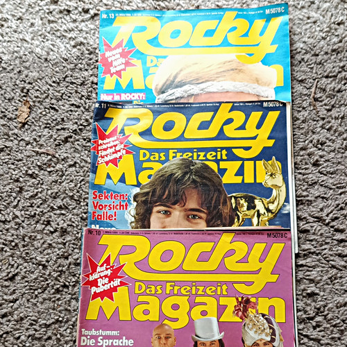 Rocky zeitschriften konvolut - zeitschriften, 3