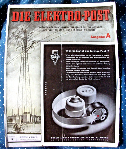 Fachzeitschrift 1951 - fachzeitschrift, nr.