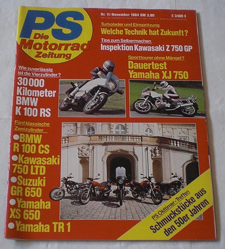 Zeitschrift die motorrad - ps,