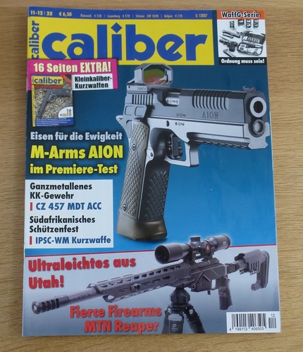 Waffenzeitschrift caliber - waffenzeitschrift,