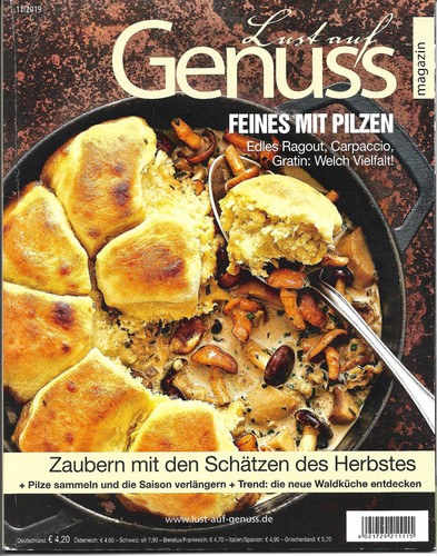 Zeitschrift kochmagazin lust - zeitschrift,