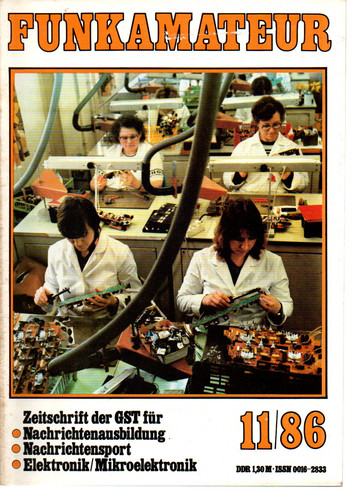 Ddr zeitschrift funk amateur - ddr-zeitschrift, amateur"
