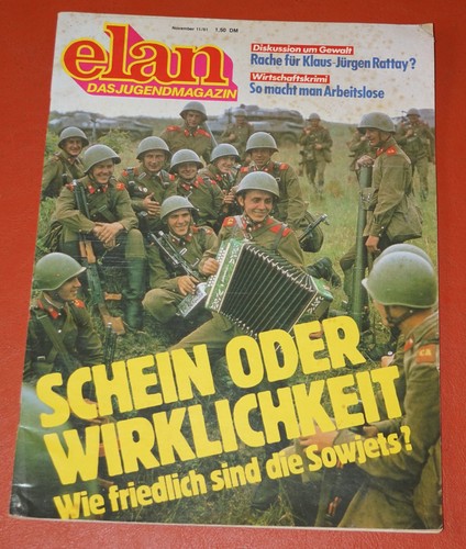 Alte zeitschrift elan - alte, das
