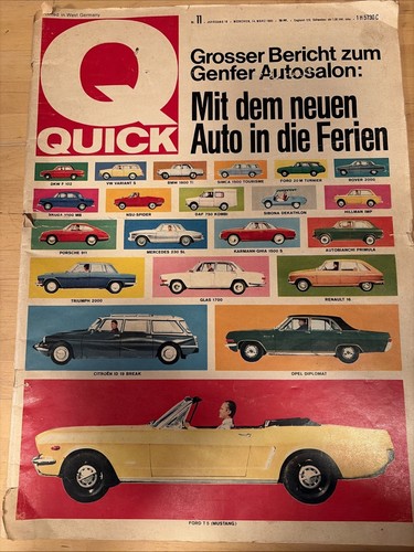 Zeitschrift quick 1965 - quick, 1965,
