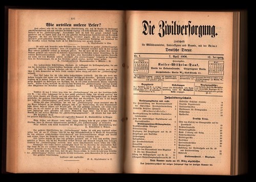Die zivilversorgung 11 - zivilversorgung, 10./11