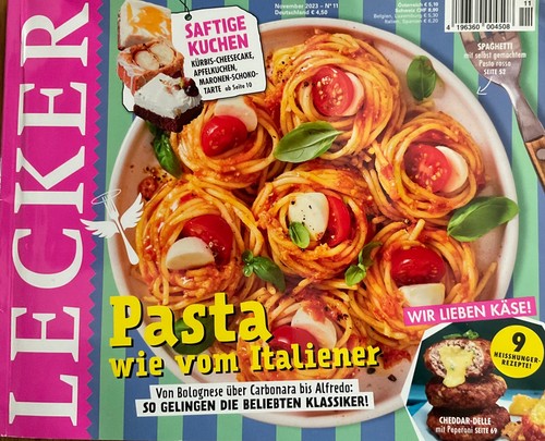 Lecker zeitschrift magazin - lecker,