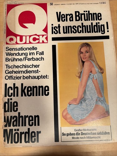 Zeitschrift quick 1966 heft - quick,